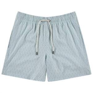 NEW HARMONQLO boys' seymour swim short in aqua blue/cream